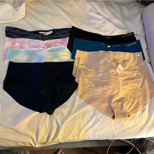 NWT Victoria’s Secret Lot of 9 No-Line Panties